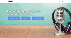 Desktop Screenshot of contentmarketingcoach.us