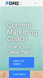 Mobile Screenshot of contentmarketingcoach.us